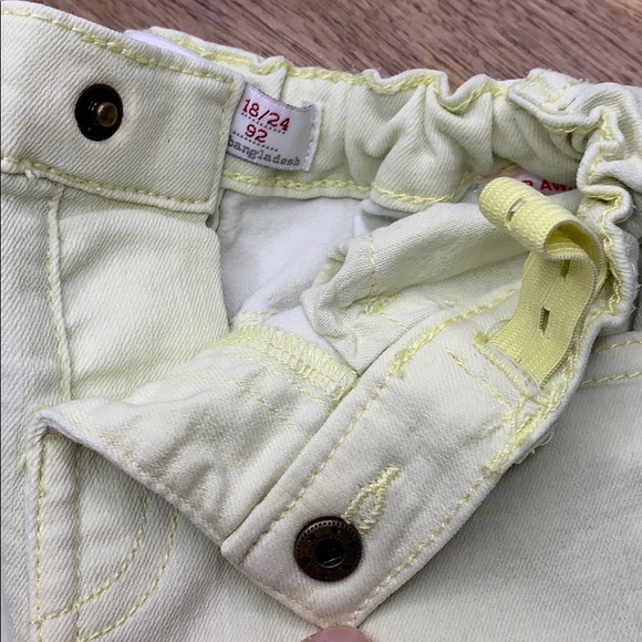 Zara BabyBoy Light yellow Jeans - Picture 8 of 8